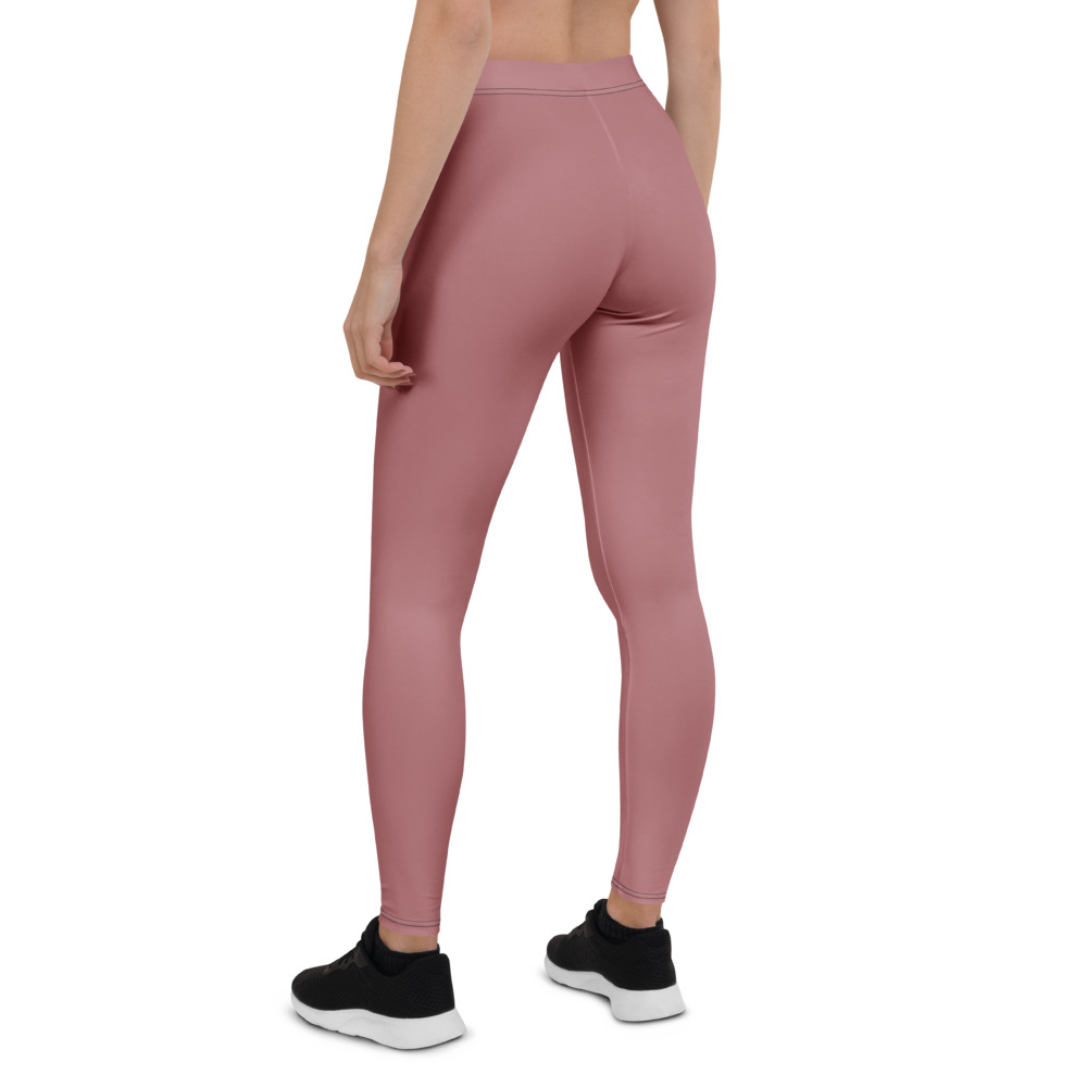 Leggings de tiro alto — Rosa antiguo