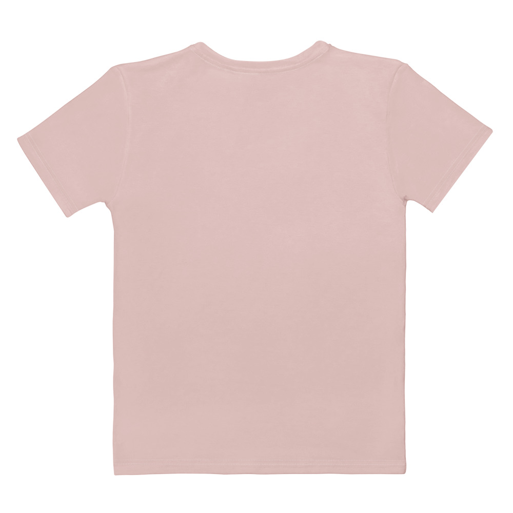 Playera entallada — Rosa palo