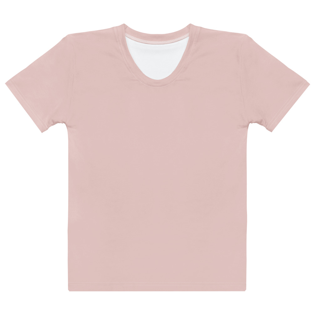 Playera entallada — Rosa palo