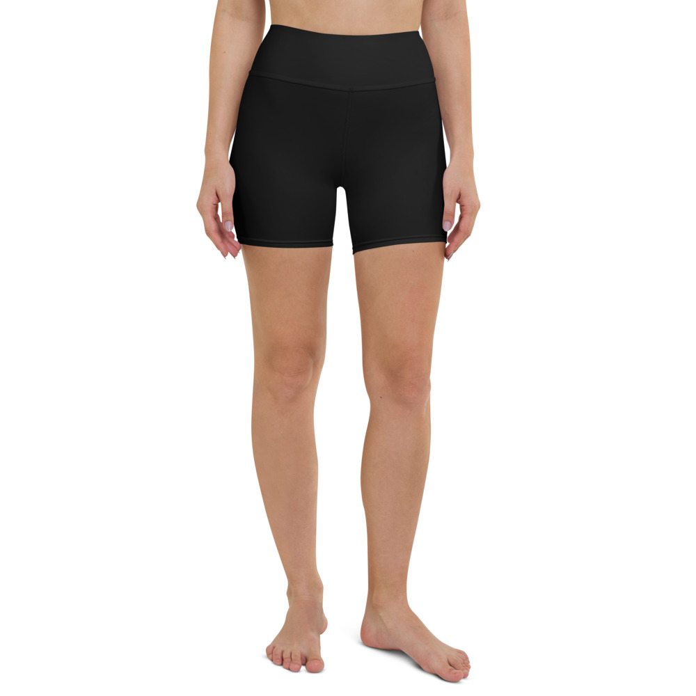 Arnwolf · Shorts de yoga con estampado completo — Negro
