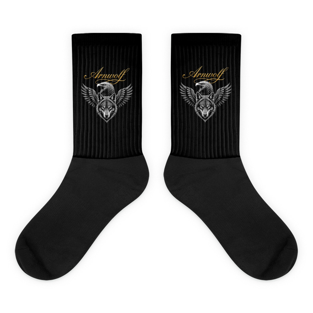 Arnwolf · Black Foot Sublimated calcetines — Único