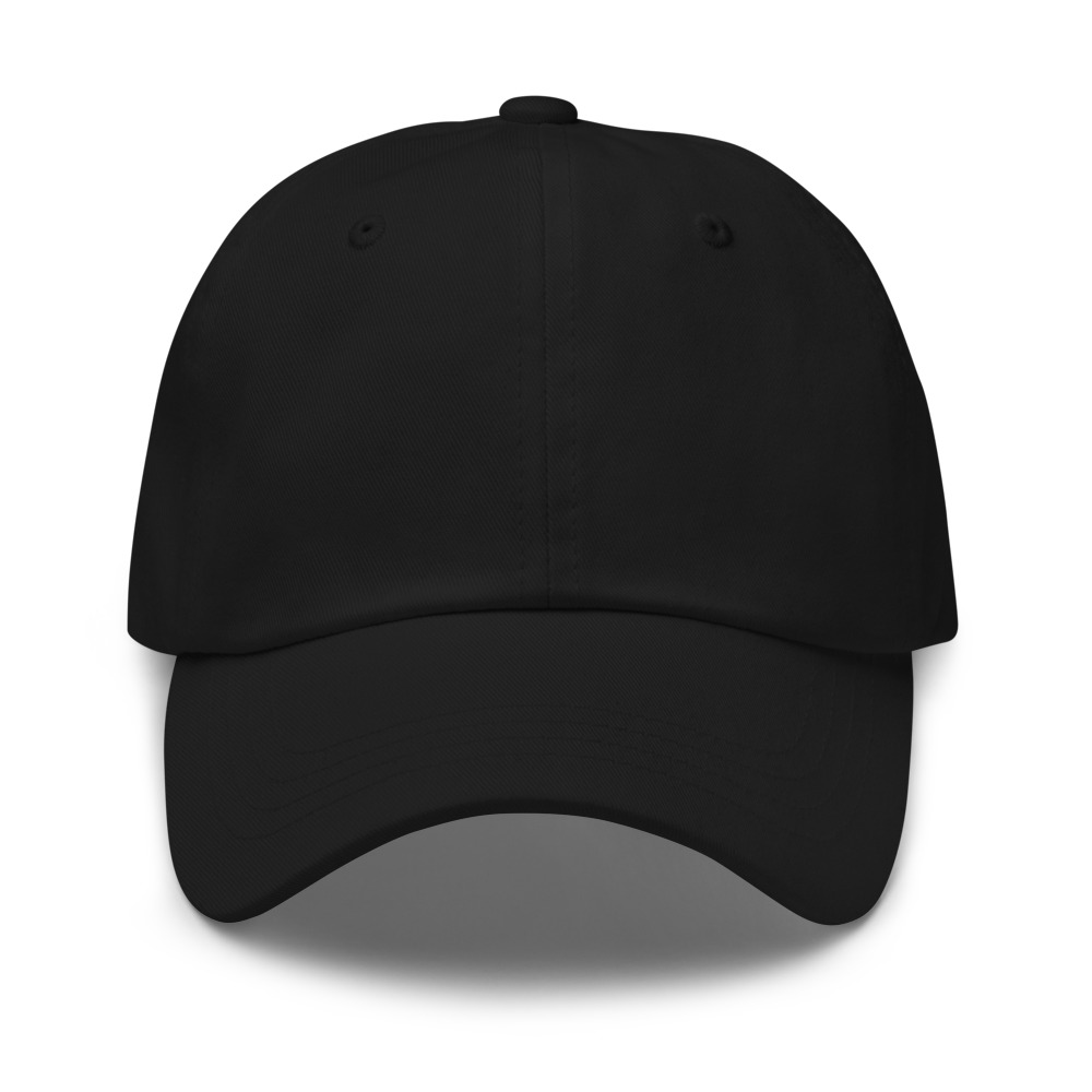 Gorra lisa — Negro