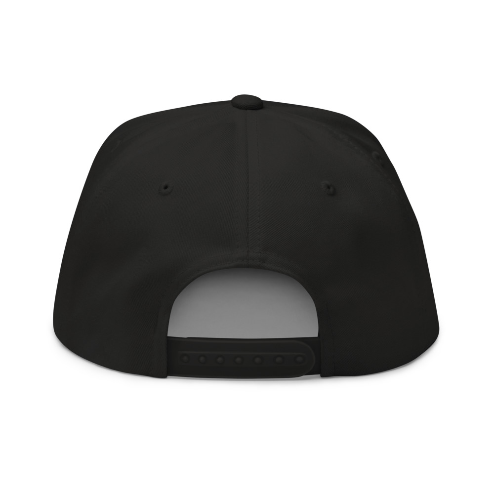 Arnwolf · Flat Bill gorra — Negro