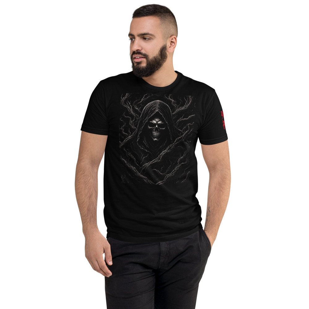 Arnwolf · Hombre Fitted playera — Negro