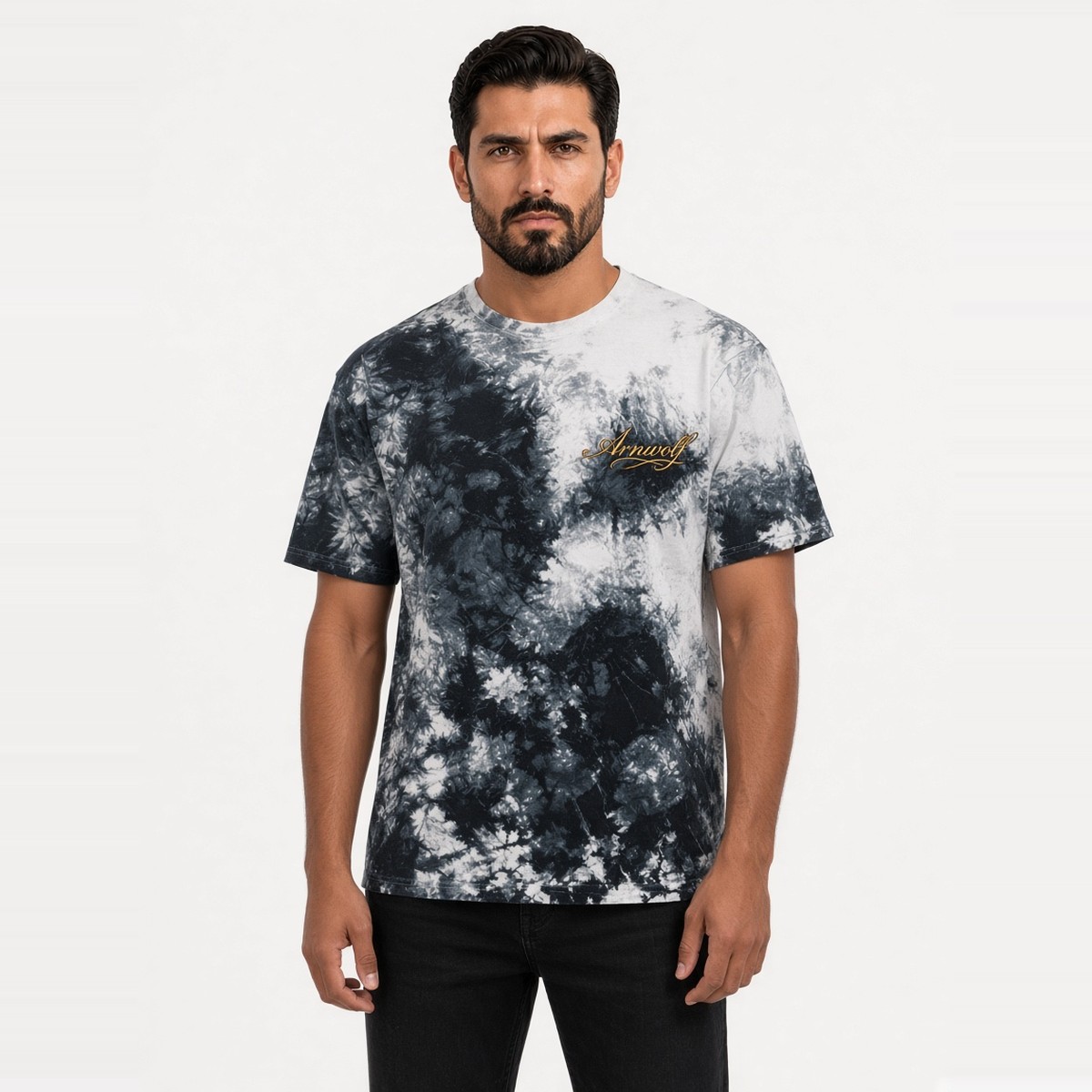 Arnwolf · Unisex Oversized Tie-Dye playera — Arnwolf