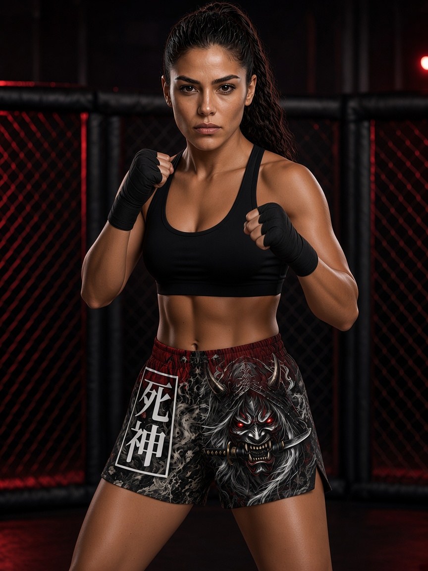 Shorts de entrenamiento Shinigami · Mujer — Arnwolf Sport