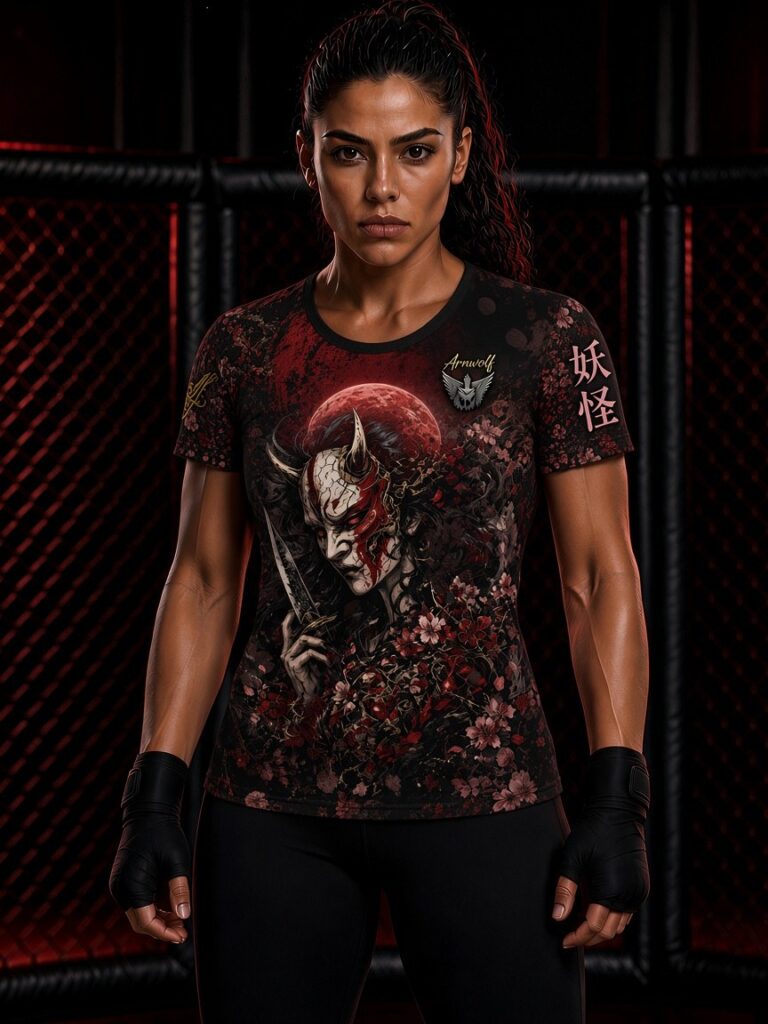 Playera deportiva Yokai · Mujer — Arnwolf Sport
