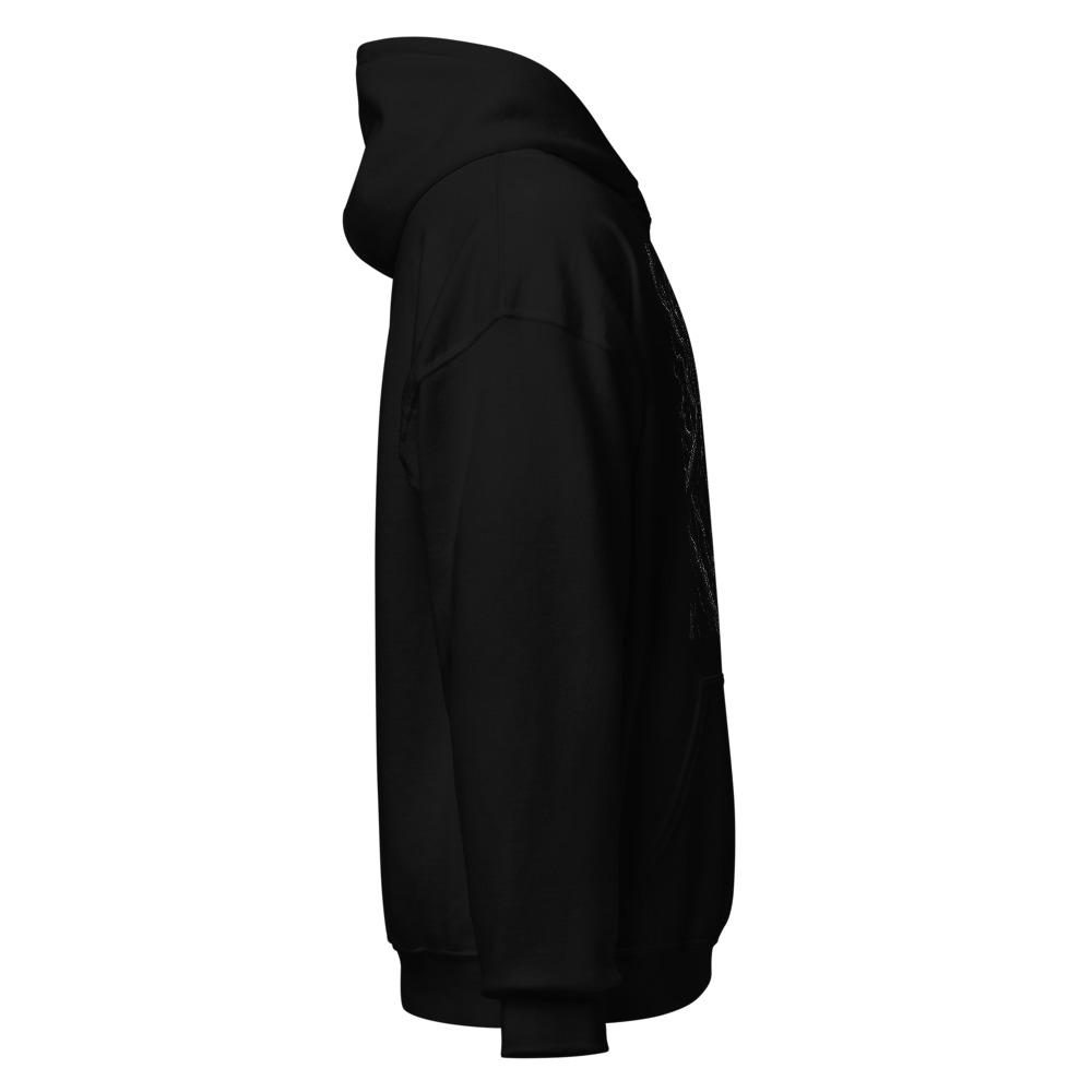 Arnwolf · Unisex Heavy Blend sudadera con gorraucha — Negro