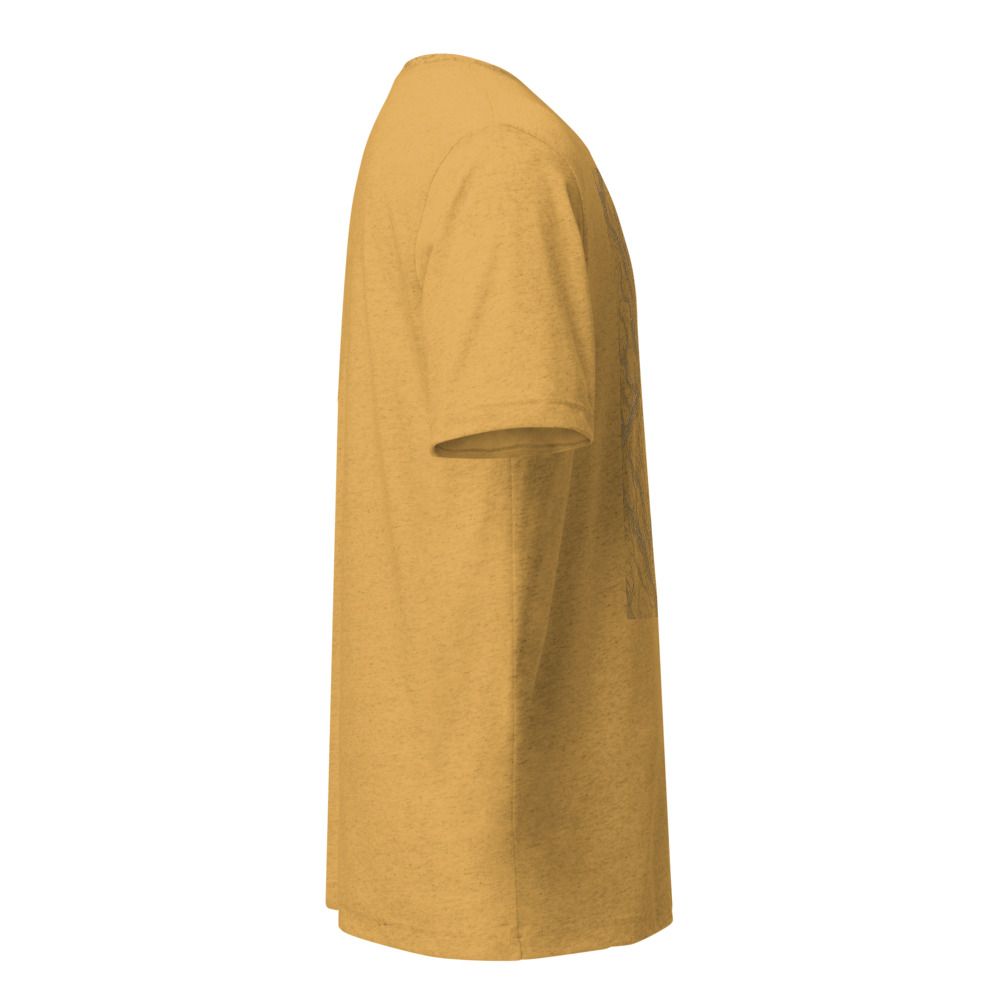 Arnwolf · Unisex Tri-Blend playera — Mustard Triblend